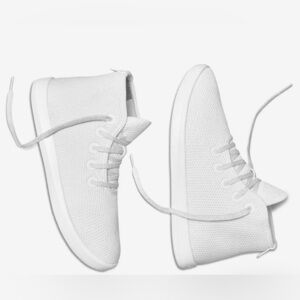 Allbirds Tree Topper High Top Mesh Sneakers in Chalk - new